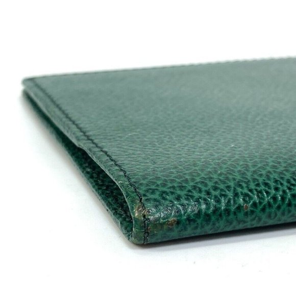 ROLEX logo Notebook notebook stationery Notebook Leather Green - Picture 5 of 12
